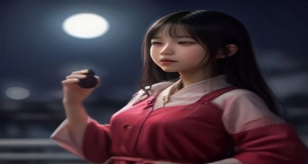 现代女性在书桌前阅读武侠小说，窗外城市夜景，画面呈现侠女悲哀主题对当代读者的情感共鸣与现实意义
